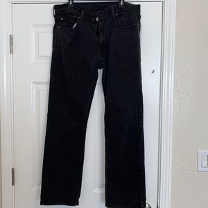 Men’s Black Levi’s 559 Jeans